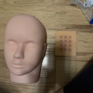 Makeup Practice Head with Sponge
